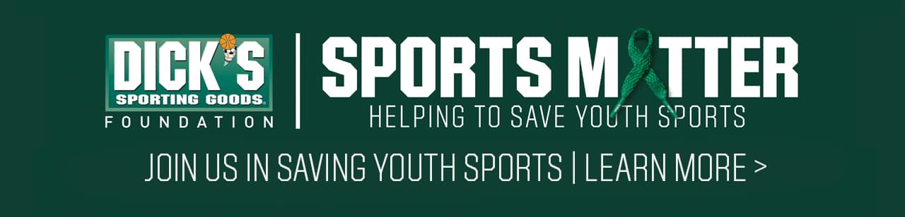 SPORTS MATTER. Join Us In Saving Youth Sports. Learn More