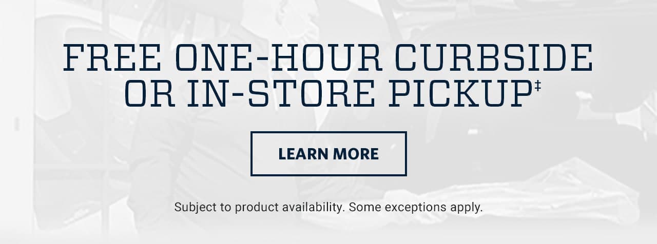 Free one-hour curbside or in-store pickup. Subject to product availability. Some exceptions apply. Learn more.‡
