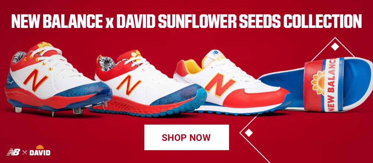 New Balance x David Sunflower Seeds Collection. Preorder now. 