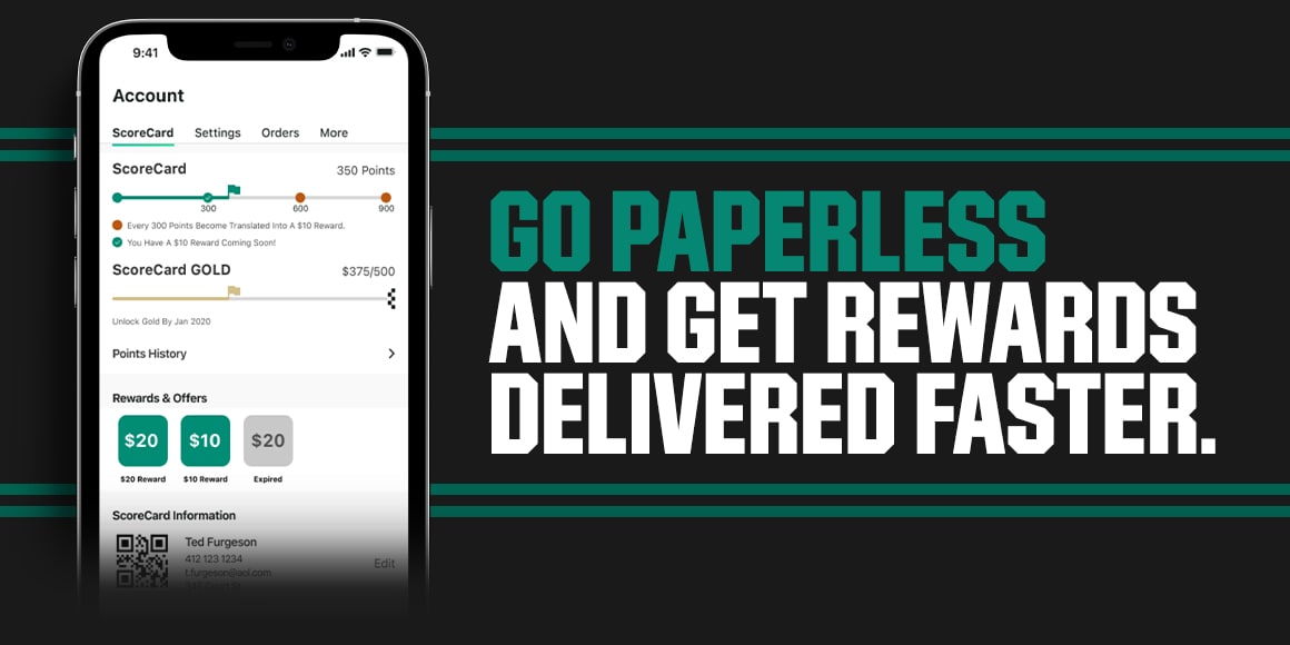 Go paperless and get rewards delivered faster.