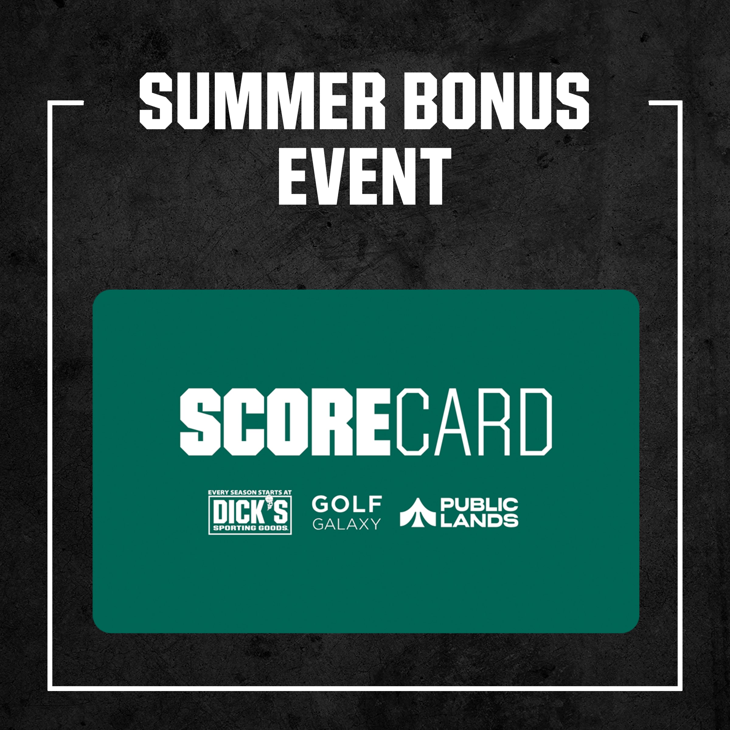 Your ScoreCard exclusive: Earn a $10 Bonus Reward on a $150+