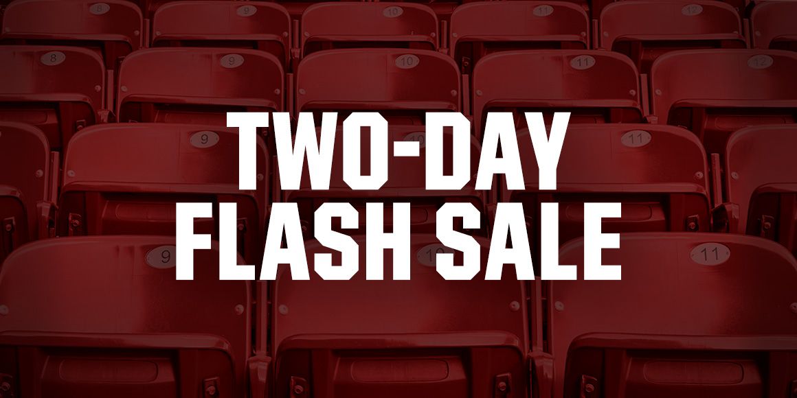Two-day flash sale.