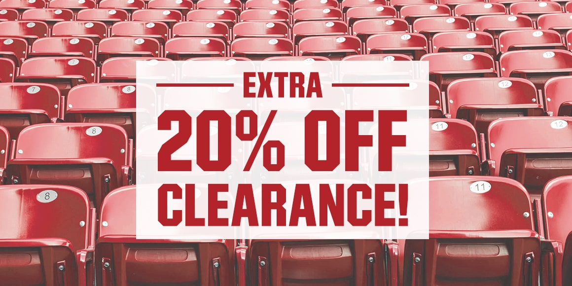 Extra 20% off clearance!