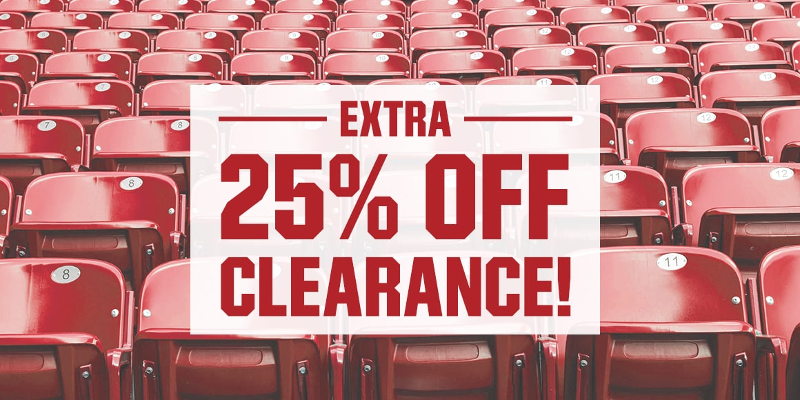 Extra 25% off clearance!