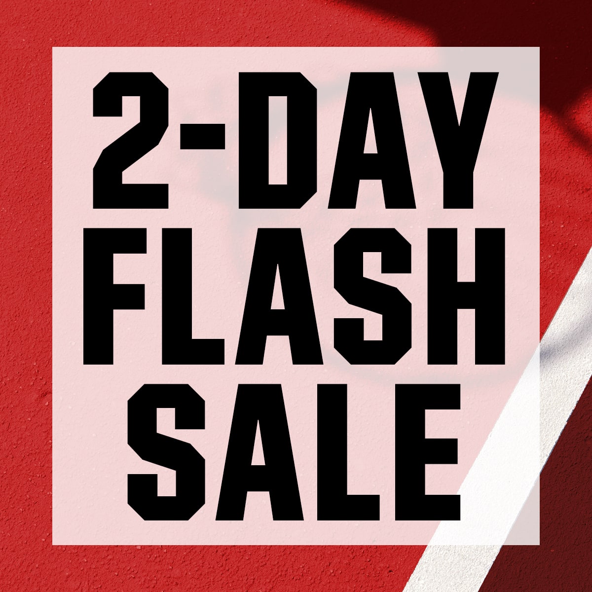 2-day flash sale.