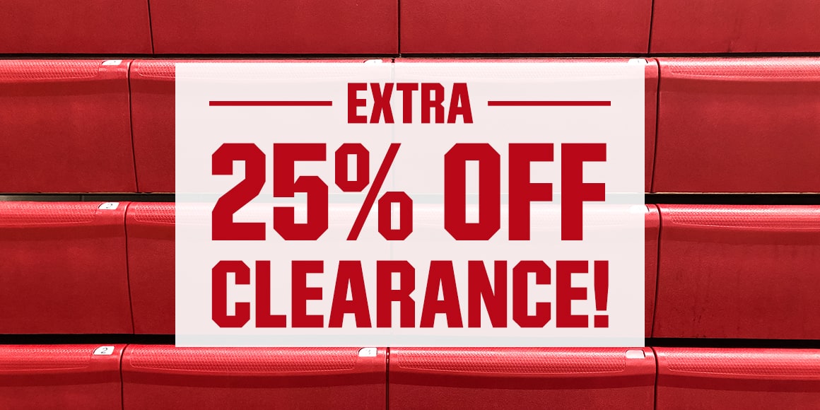 Extra 25% off clearance!