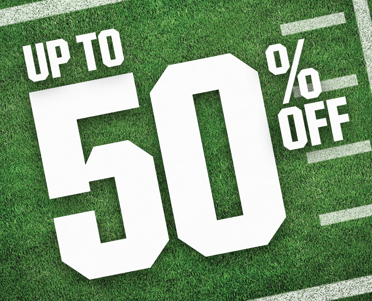 Up to 50% Off Select NFL Apparel and Gear at Dick's Sporting Goods