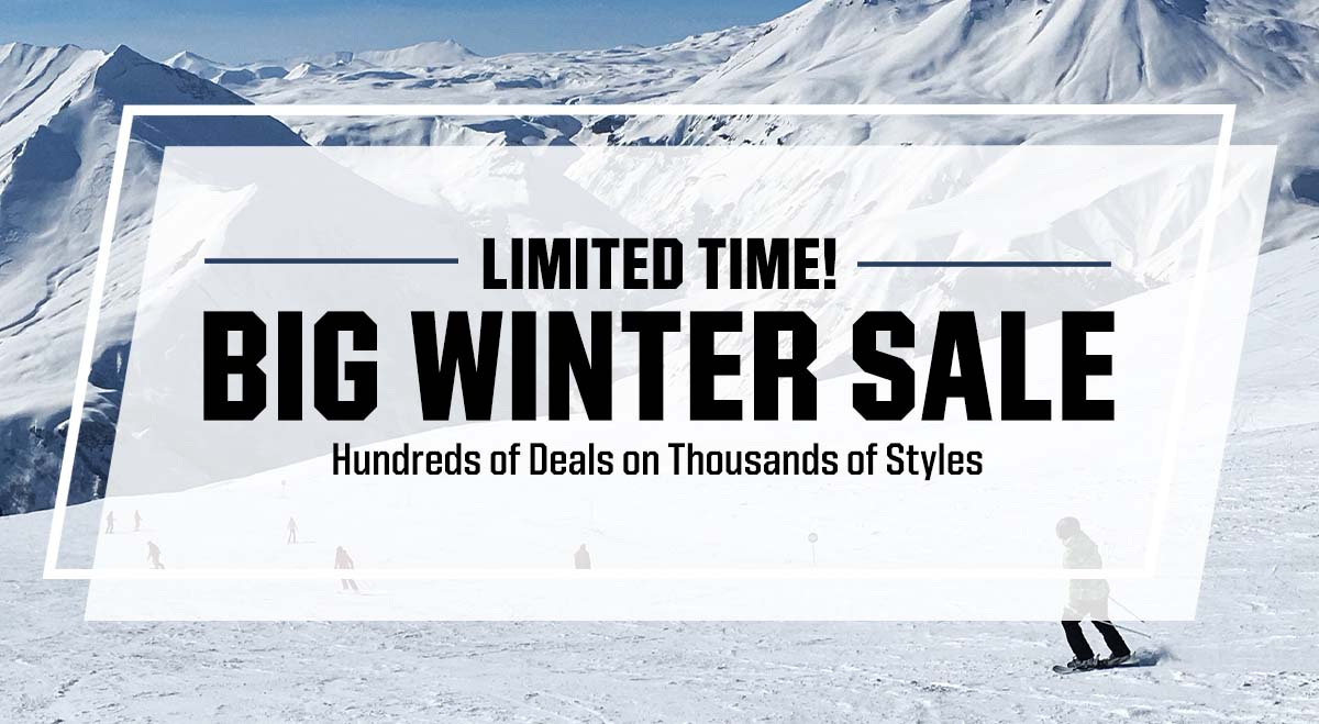 Limited time! Big winter sale. Hundreds of deals on thousands of styles.