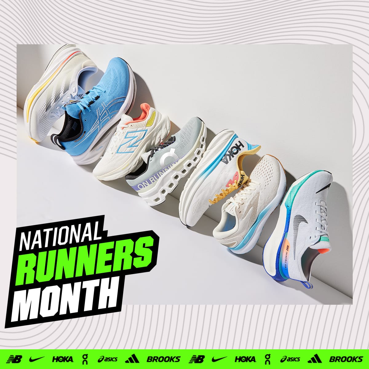  National runners month.