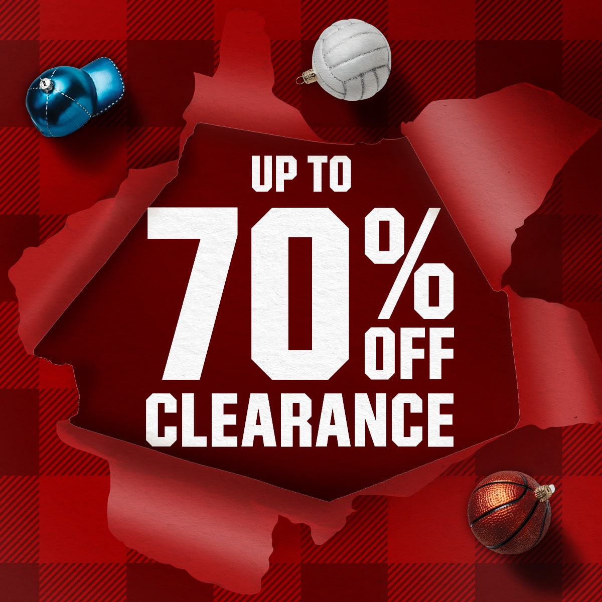 Up to 70% off clearance.