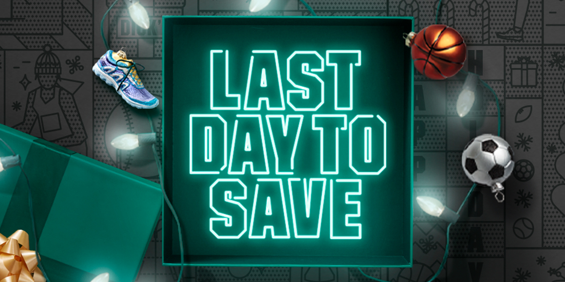 Last day to save.