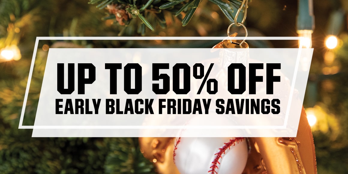 Up to 50% off early Black Friday savings.