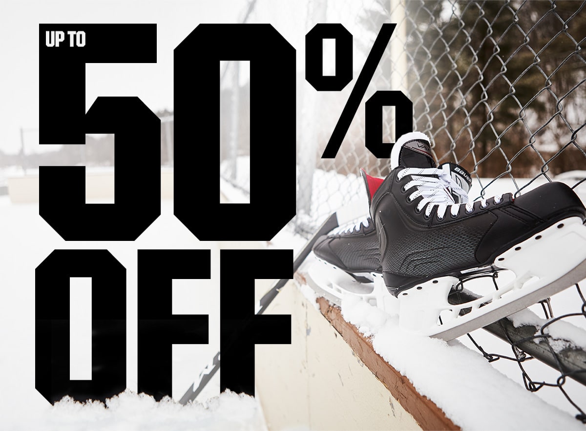 Up to 50% off.