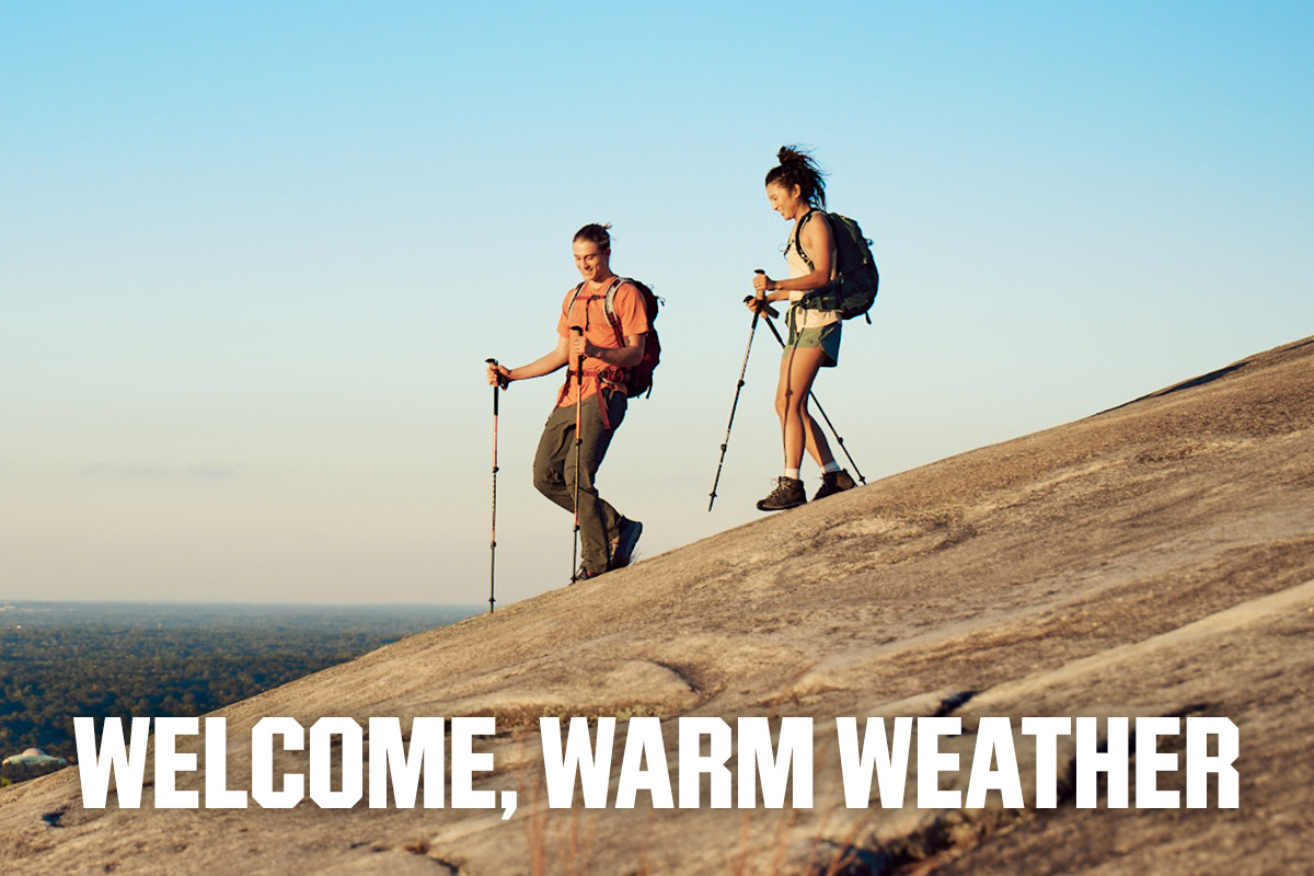 Welcome, warm weather.