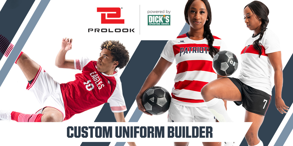 ProLook. Powered by Dick's Sporting Goods. Custom uniform builder.