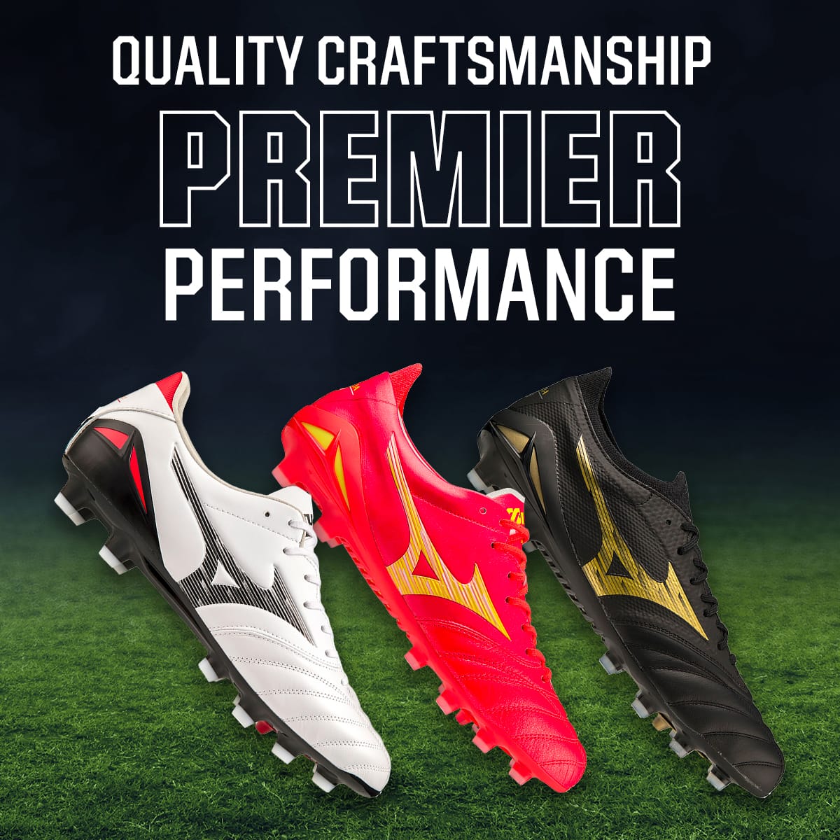 Quality craftmanship. Premier performance.