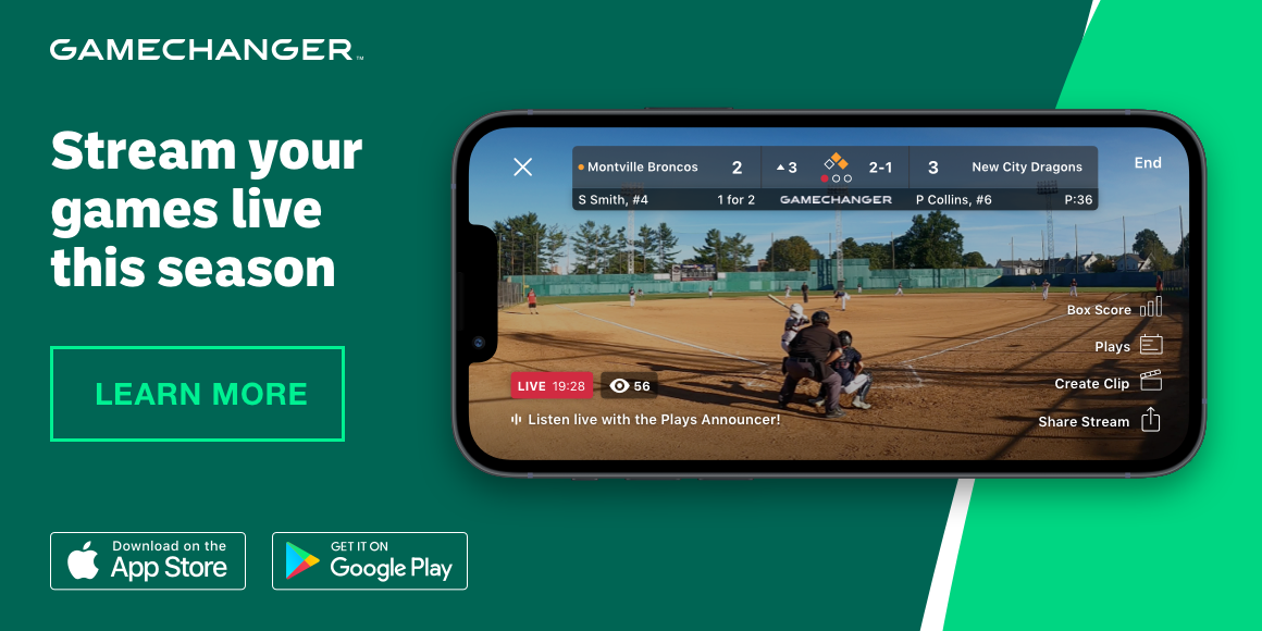 Gamechanger. Stream your games live this season. Download on the App Store. Get it on Google Play. Learn more.