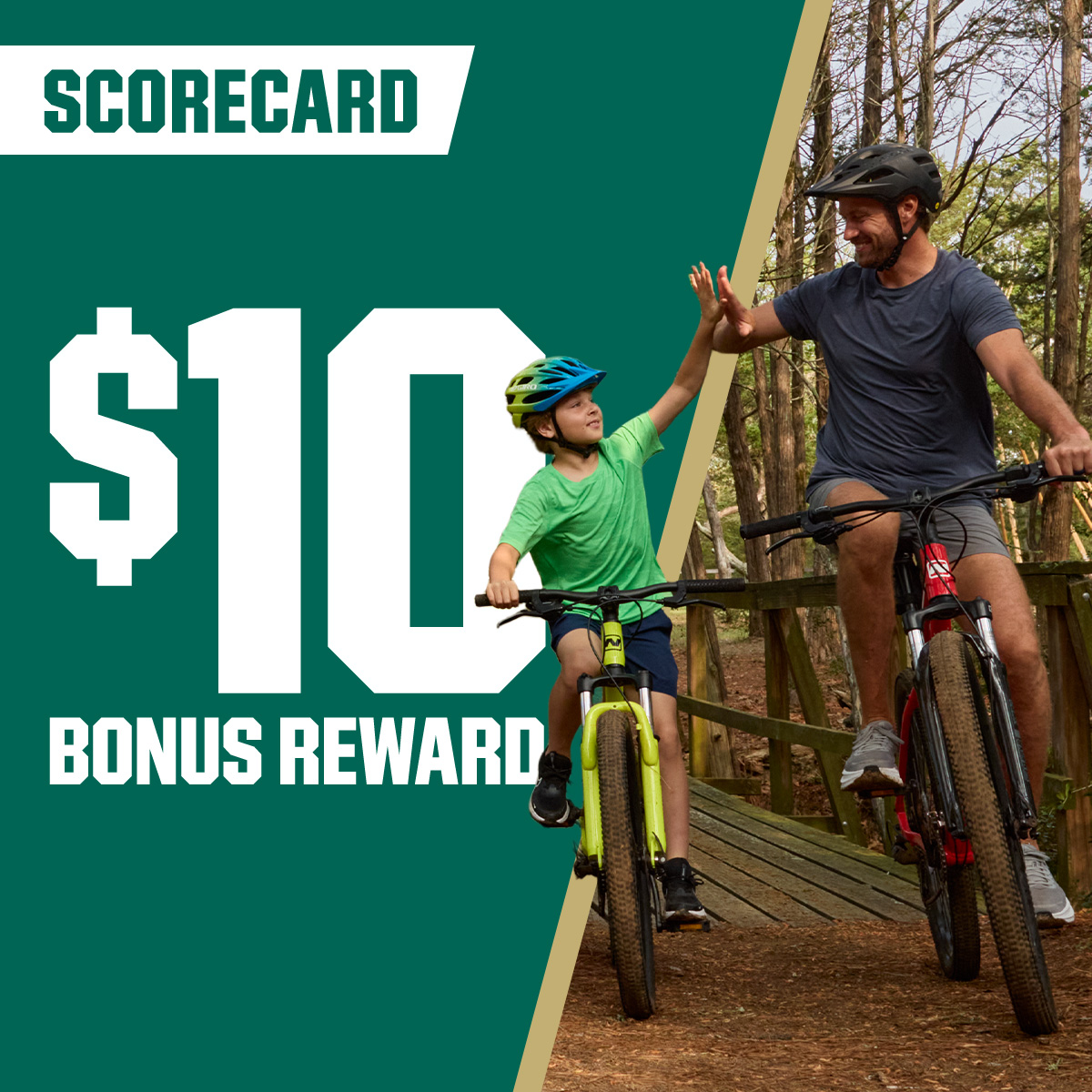  ScoreCard. $10 Bonus Reward.