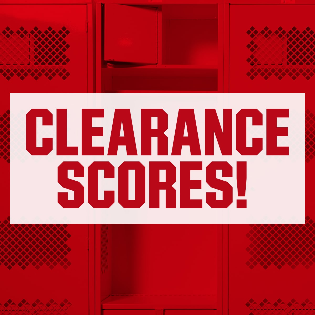  Clearance scores.