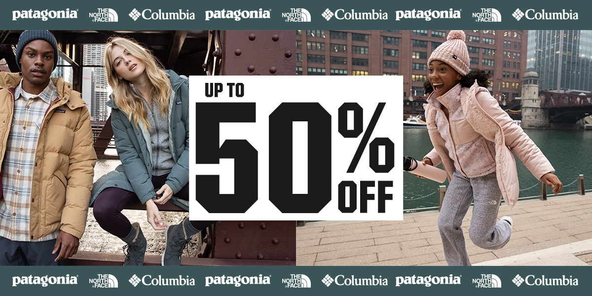  Up to 50% off.