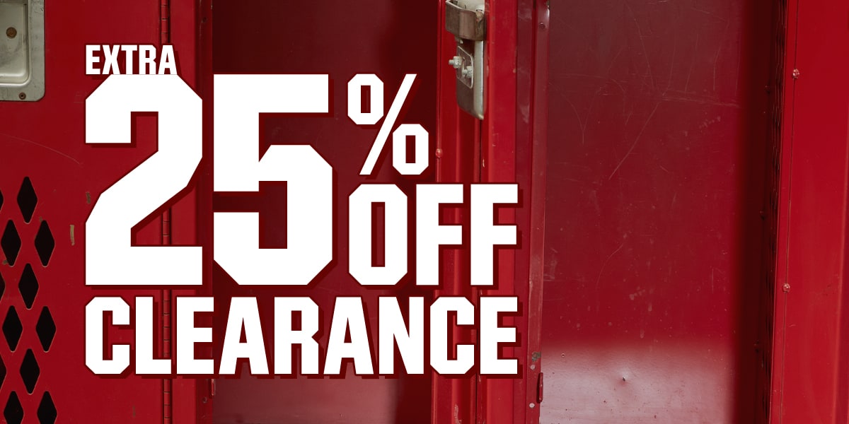  Extra 25% off clearance.