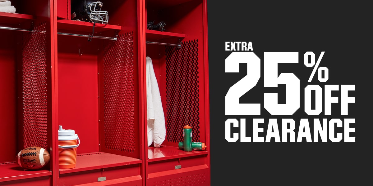  Extra 25% off clearance.