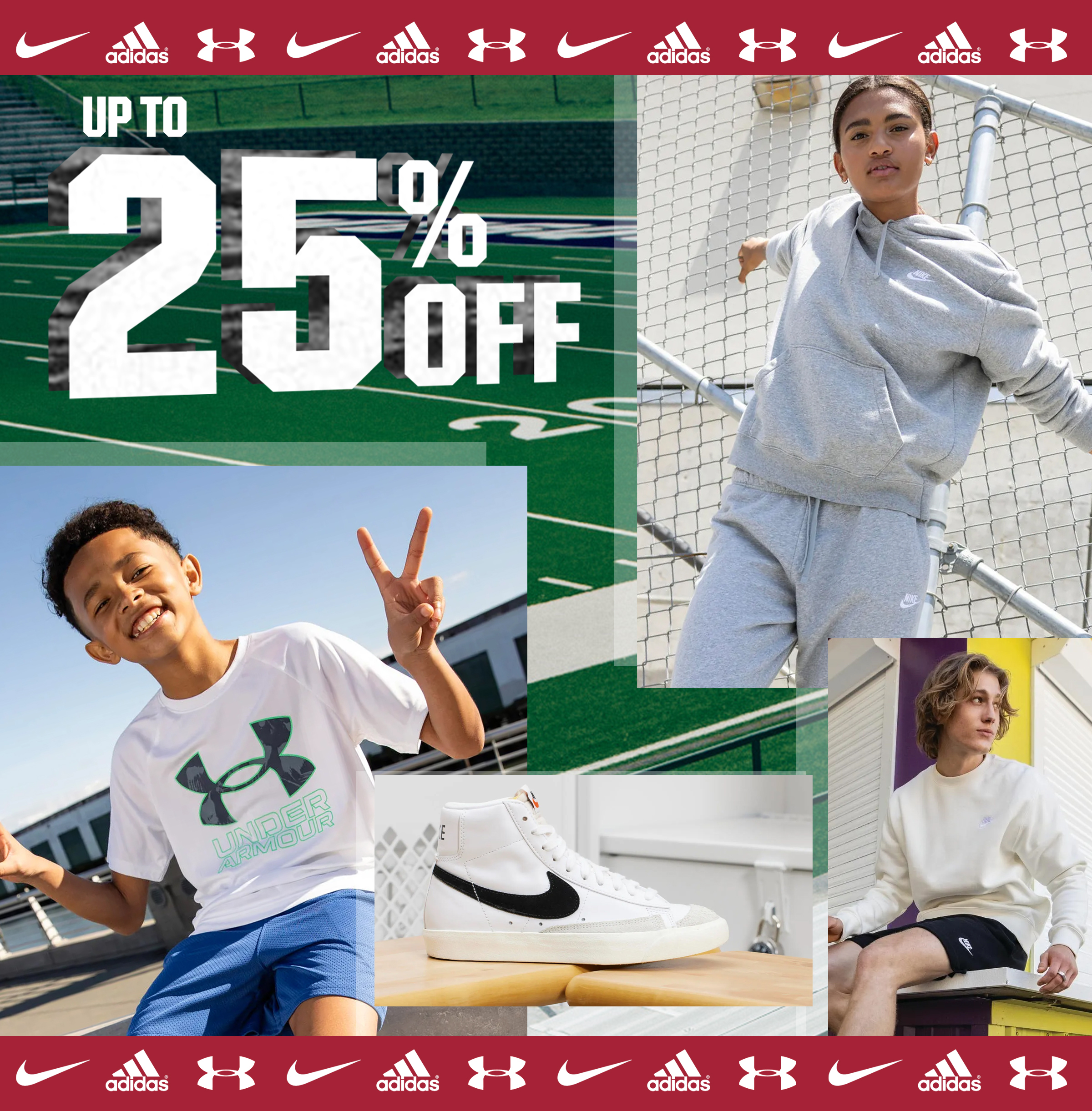  Up to 25% Off