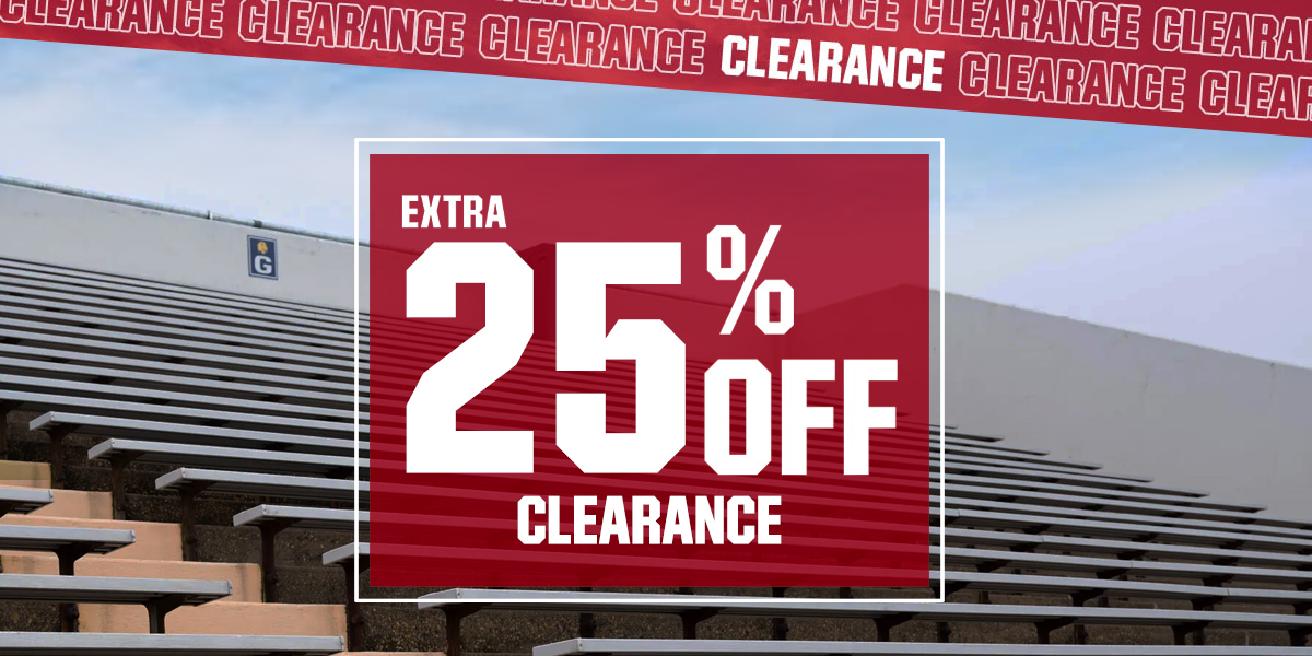  Extra 25% off clearance.