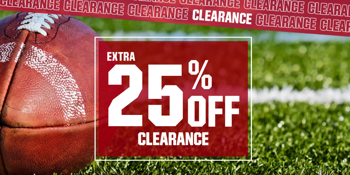  Extra 25% off clearance.