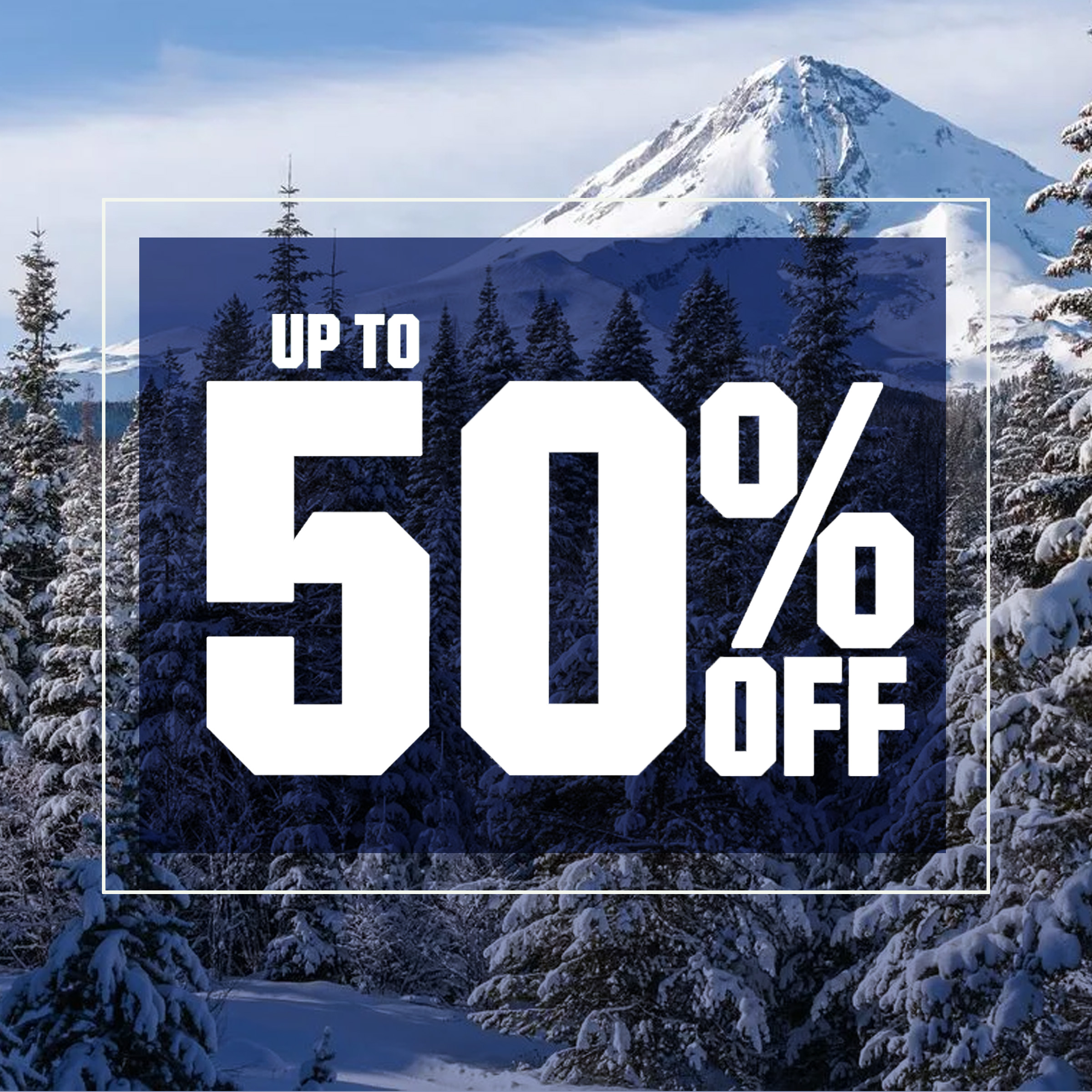  Up to 50% off.