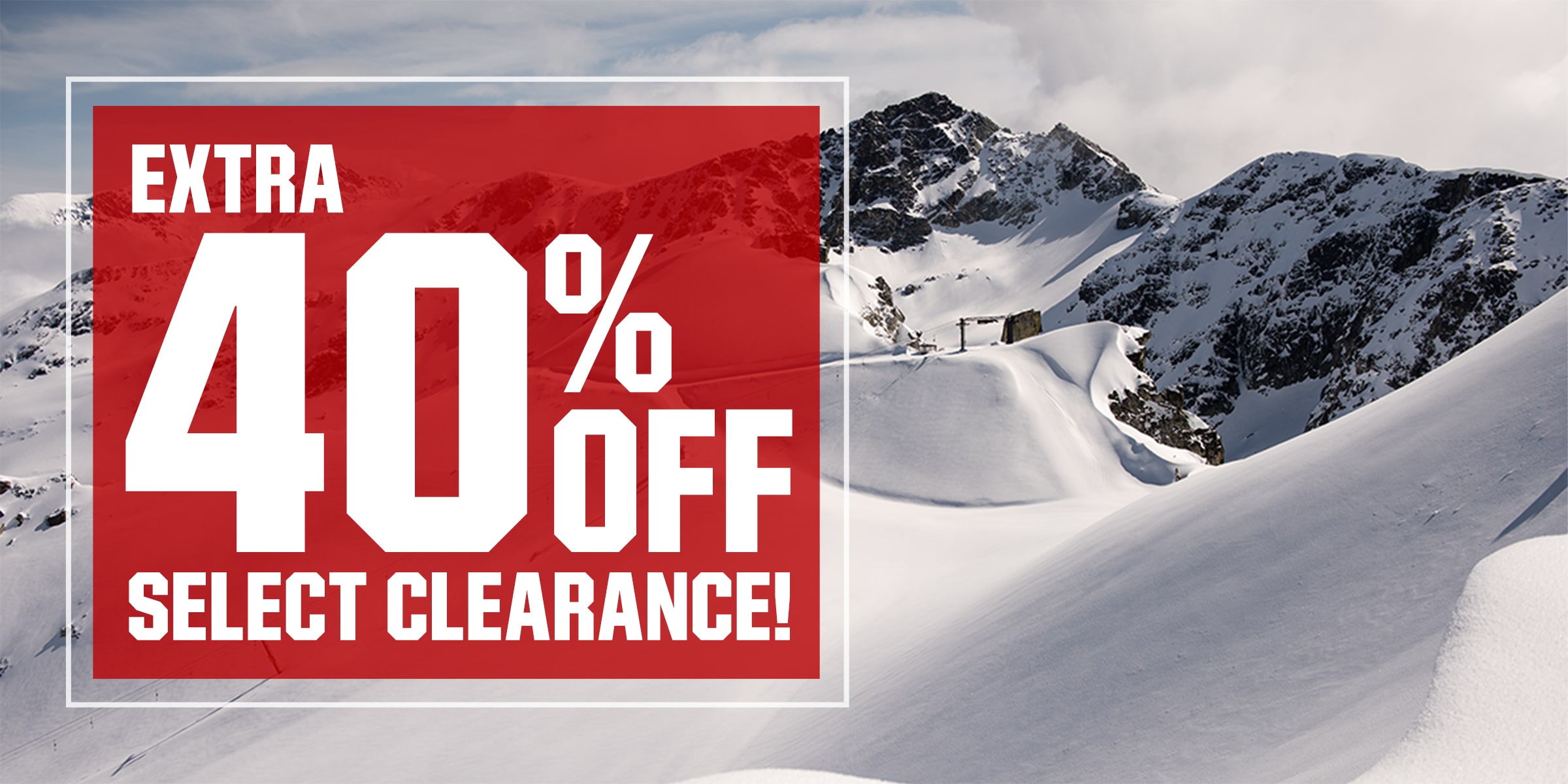  Extra 40% Off Select Clearance 