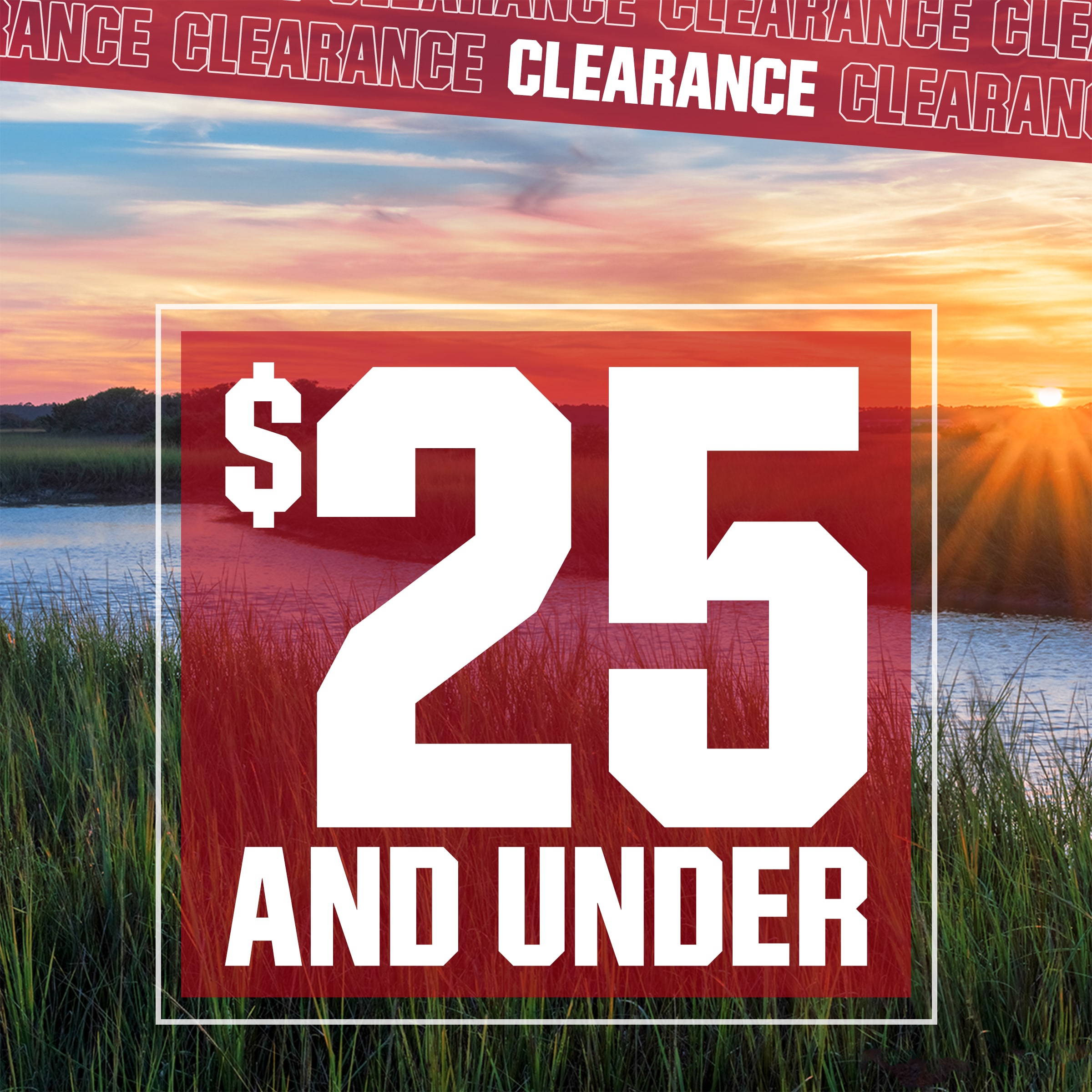  Clearance $25 and Under