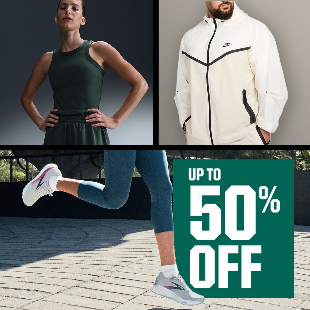  Up to 50% off.