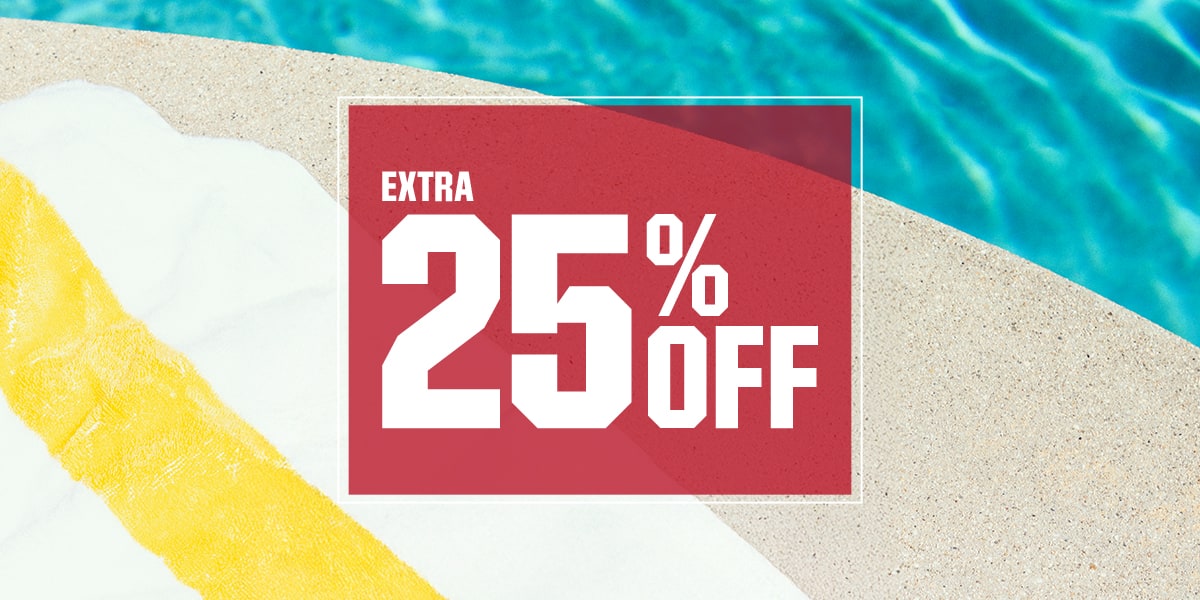  Extra 25% off.