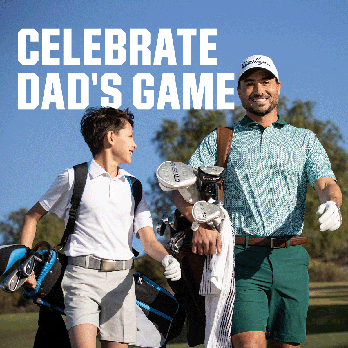  Celebrate dad's game.