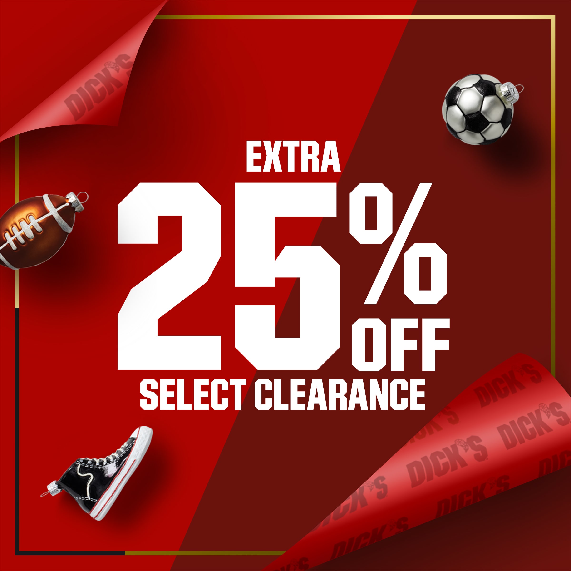  Extra 25% Off Select Clearance