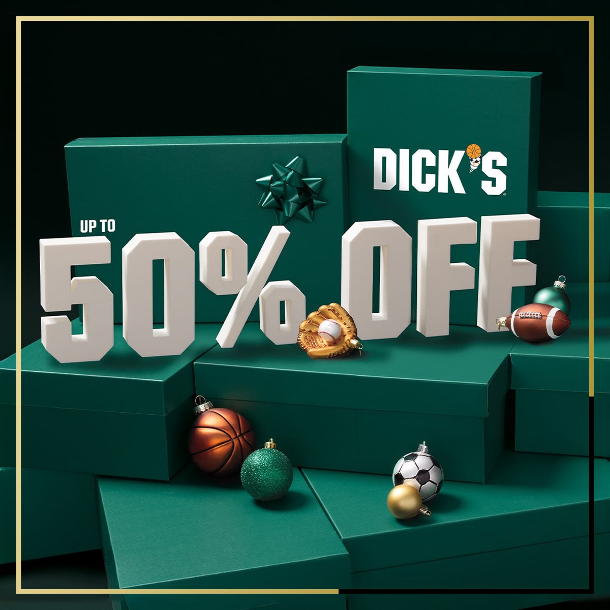  Up to 50% off.