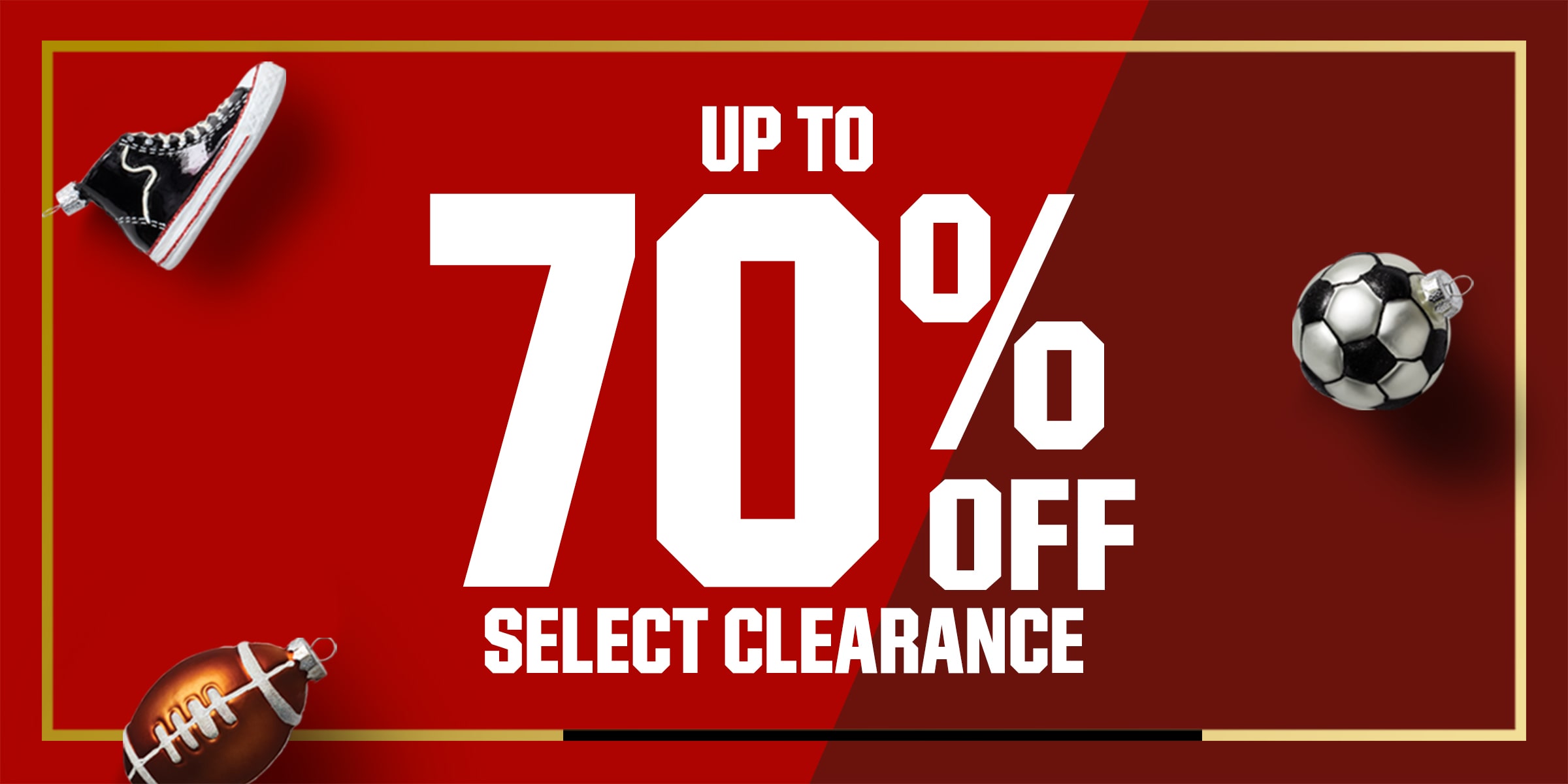  Up to 70% Off Select Clearance