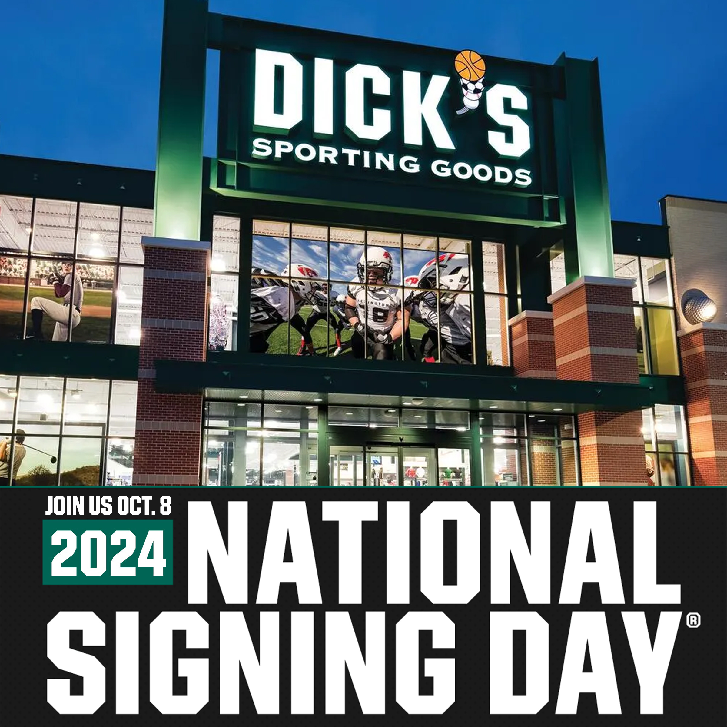  Join us Oct. 8. 2024 National signing day.