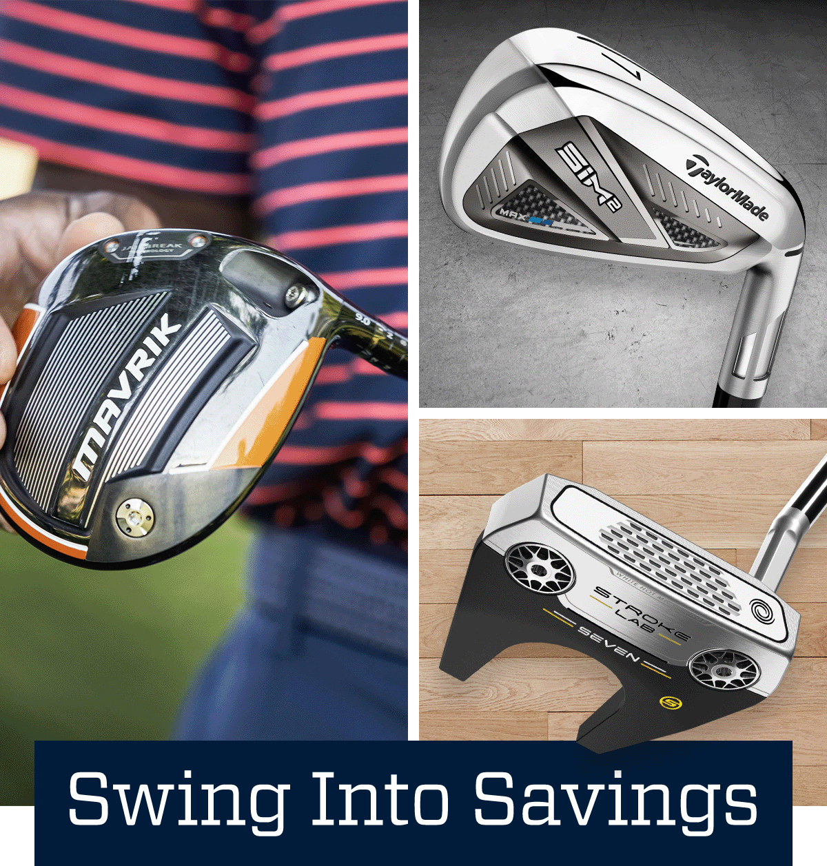  Swing into savings.