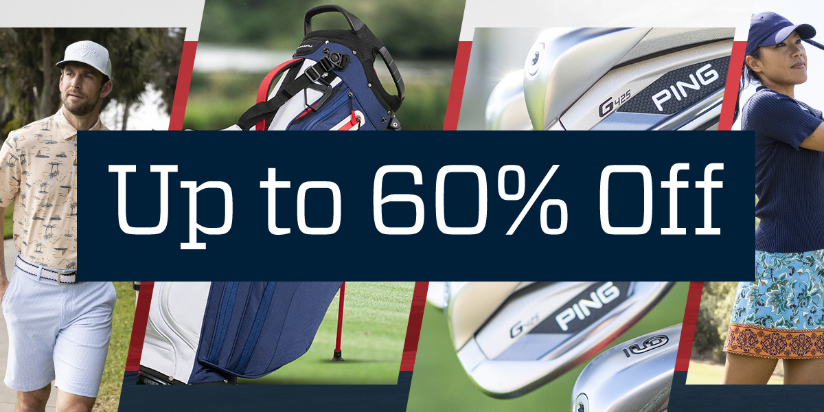  Up to 60% off.