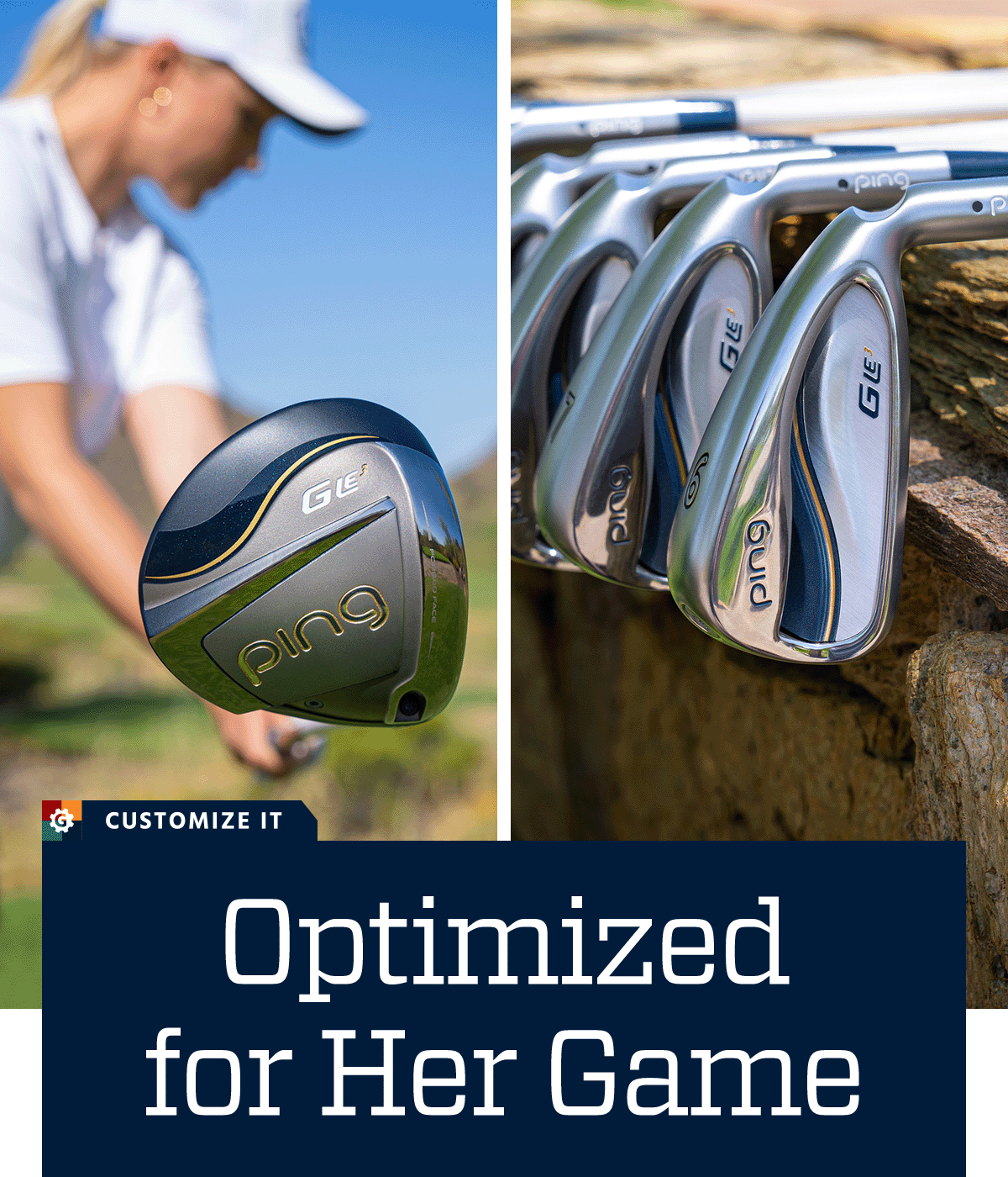  Optimized for her game. Customize it.