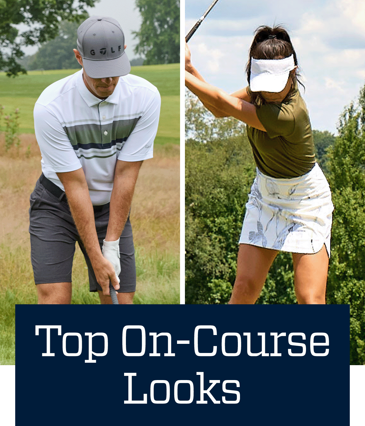  Top on-course looks.