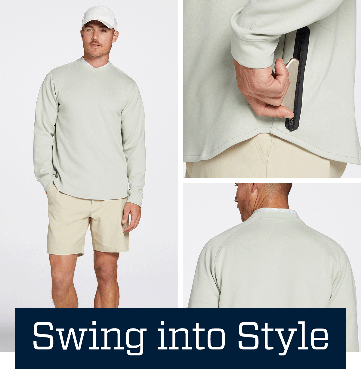  Swing into style.