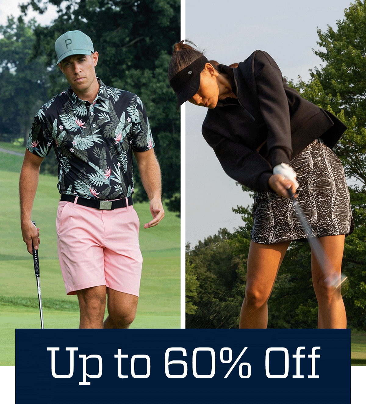  Up to 60% off.