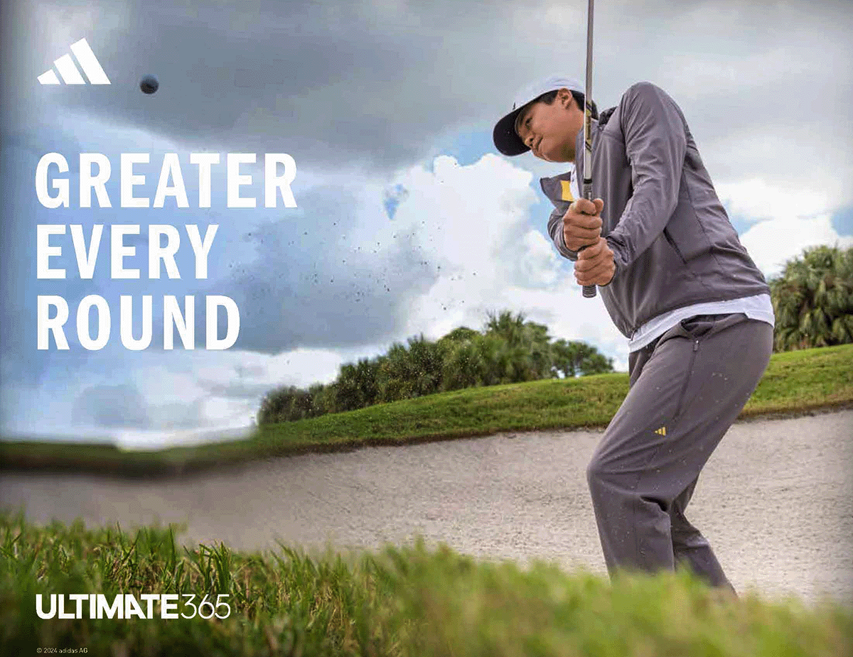  Greater every round. adidas Ultimate365.