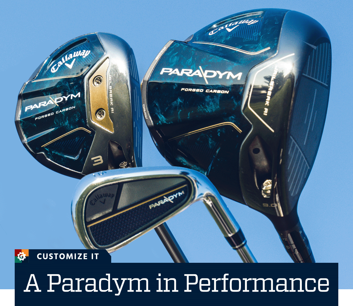  A Paradym in performance. Customize it.