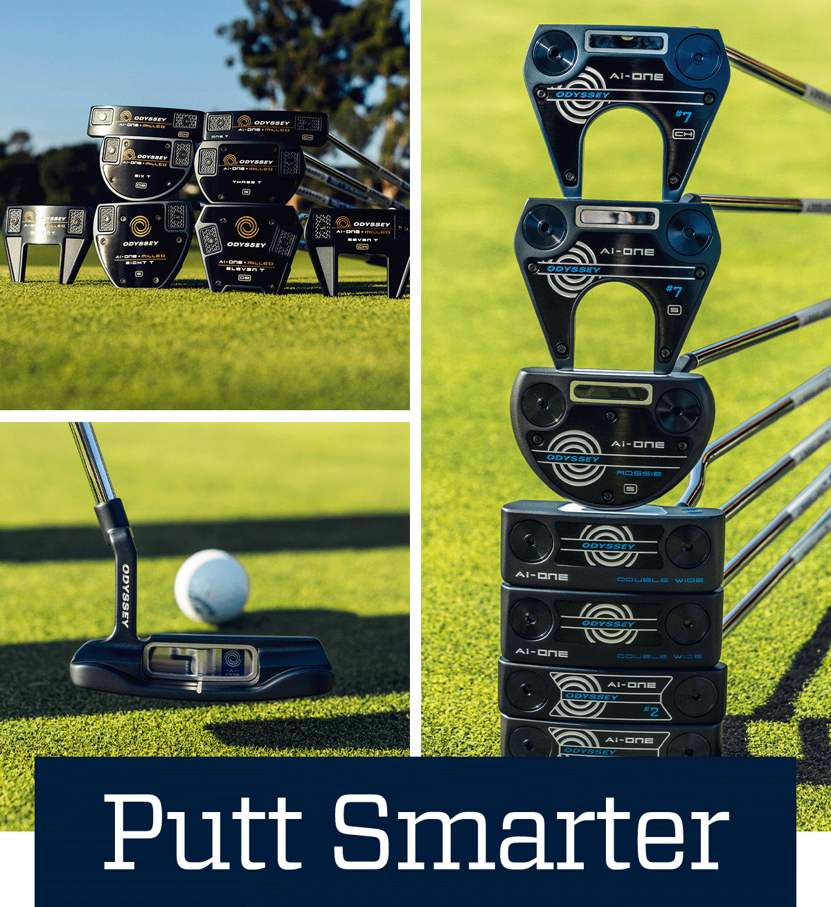 Preorder now! Odyssey AiOne & AiOne Milled putters Golf Galaxy