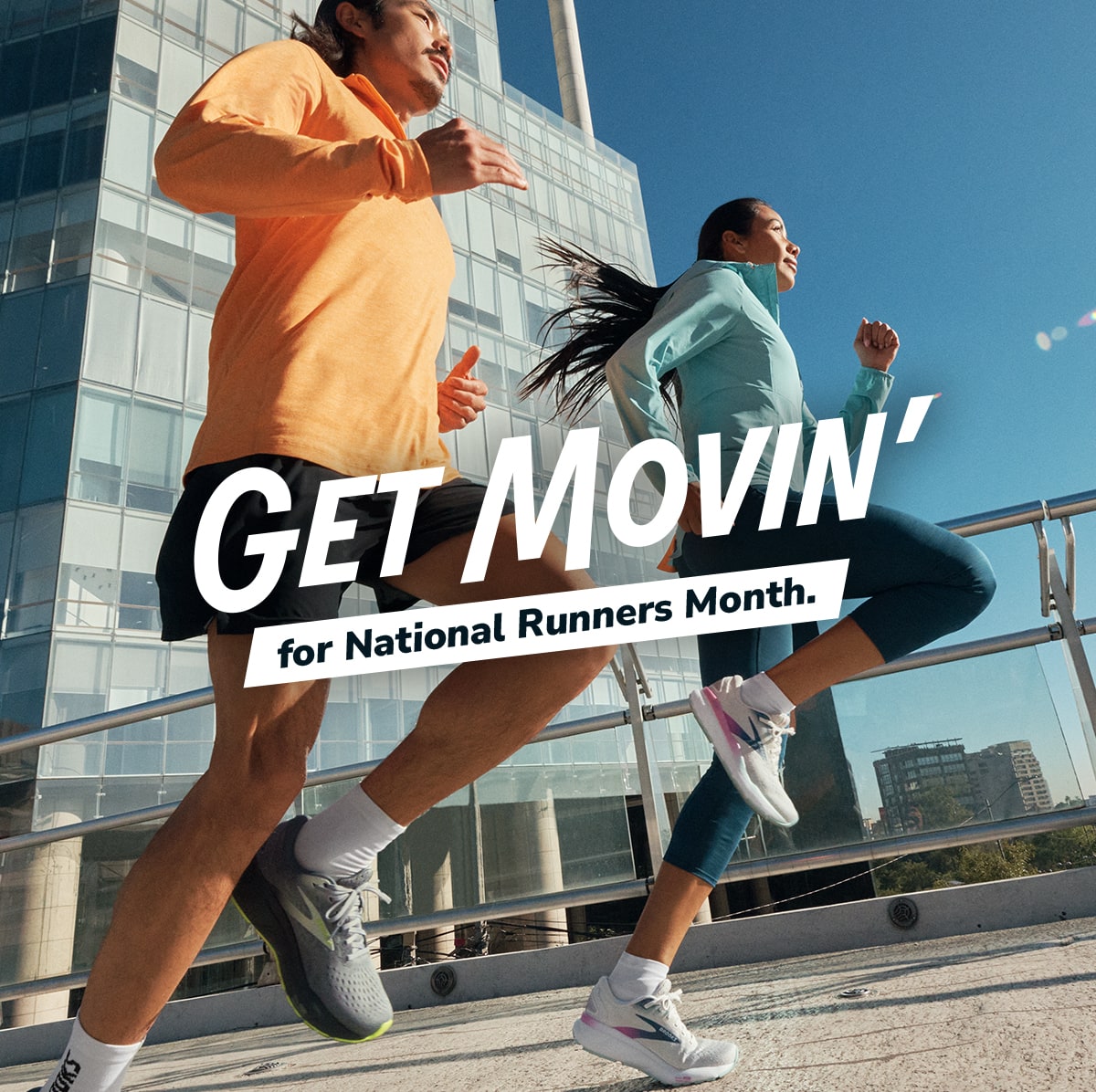  Get Movin' for National Runners Month.