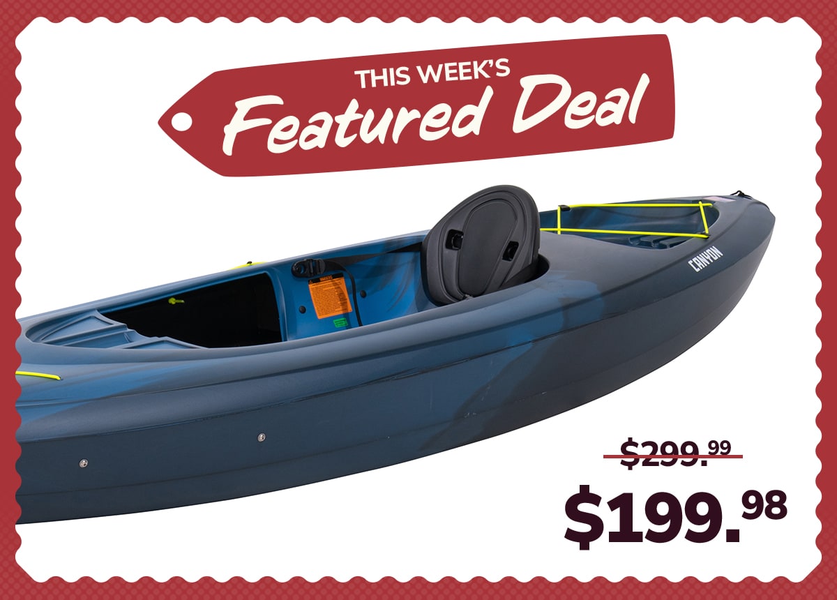  This week’s featured deal. Was $299.99. Now $199.98